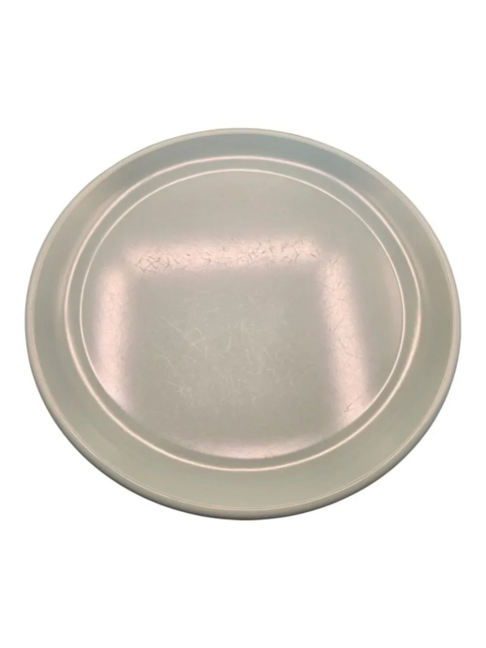 Rubbermaid Blue Plastic Plates Set Of 4 Lightweight Durable 10-Inch Round Dinner
